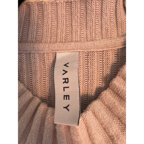 Varley Women’s Beige Talbert Ribbed Sweater Size Small - Picture 3 of 9